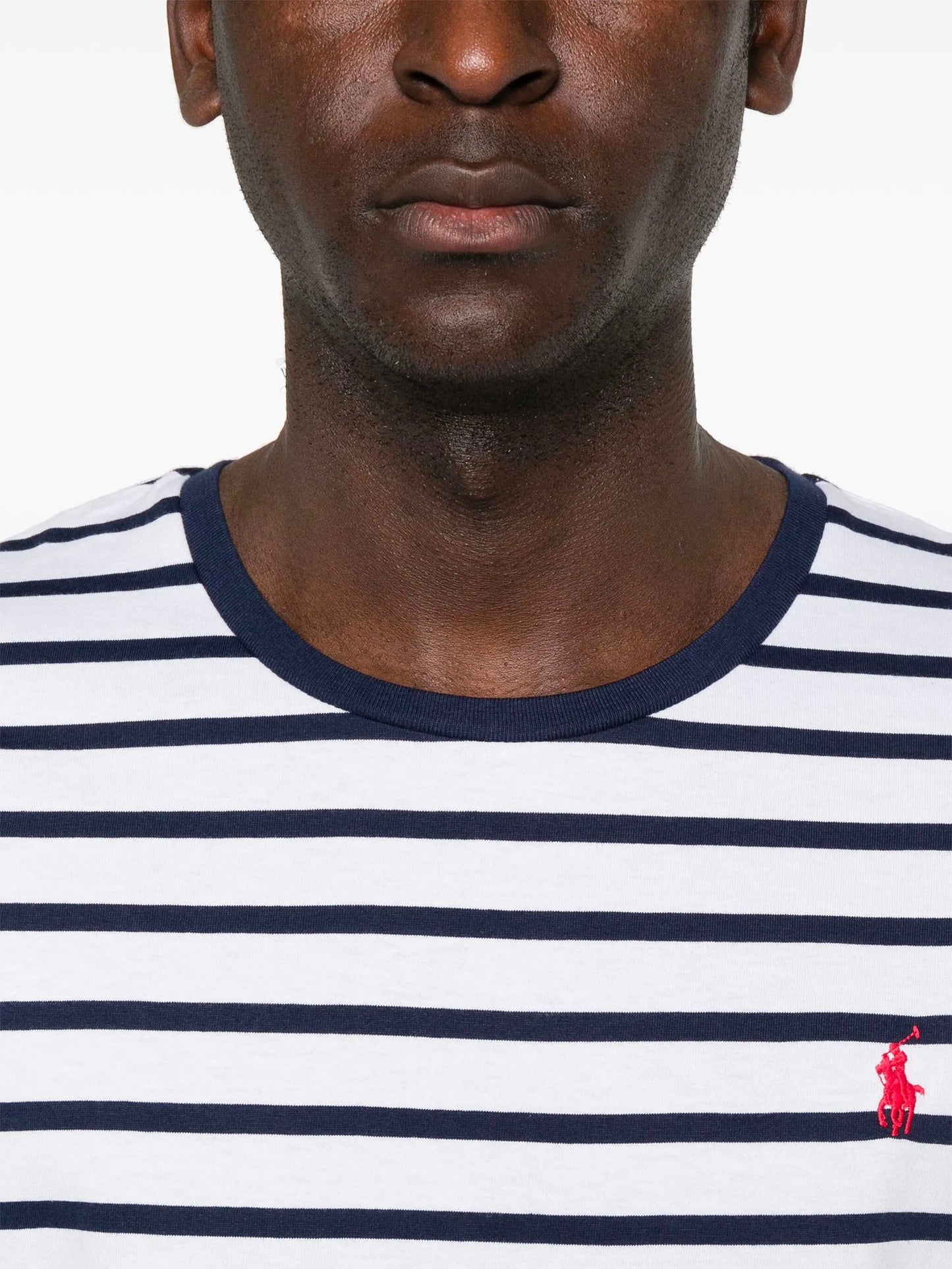 Custom Slim-Fit Striped T-Shirt