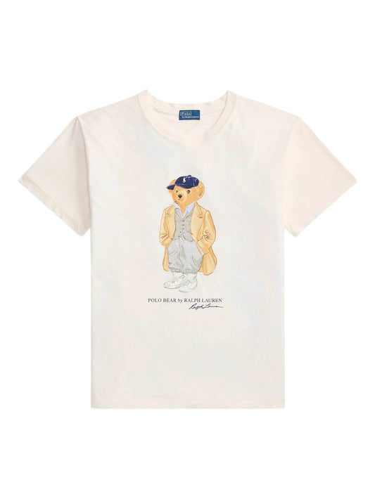 Polo Bear T-shirt in cotton jersey