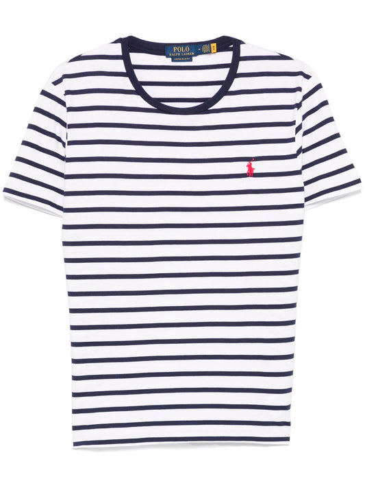 Custom Slim-Fit Striped T-Shirt