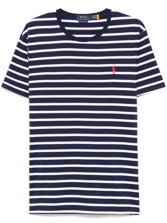 Custom Slim-Fit Striped T-Shirt