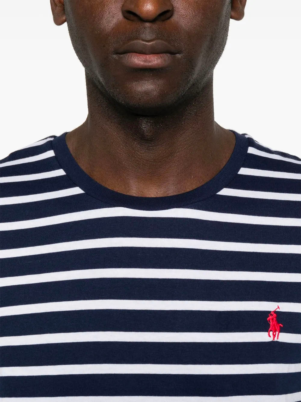 Custom Slim-Fit Striped T-Shirt